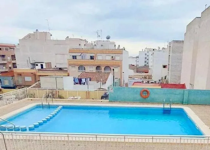 Apartament With Pool And Air Conditioning Torrevieja
